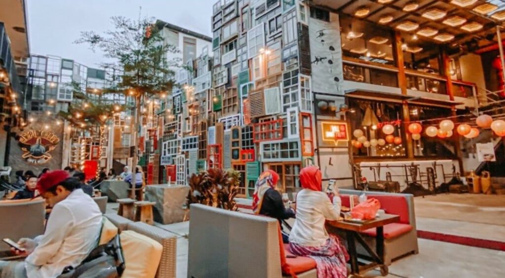 cafe instagramable di dago bandung-distric dago cafe & resto